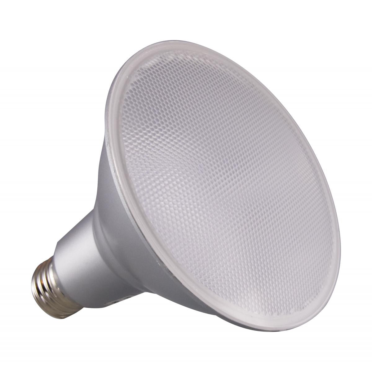 Satco S29450 15 Watt PAR38 LED 2700K 60 deg. Beam Angle Medium base 120 Volt