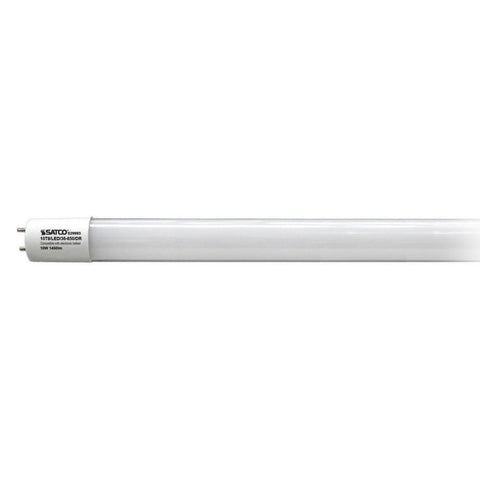 Replacement for Satco S29993 10 Watt T8 LED 5000K Medium Bi Pin base 50000 Average rated hours 1450 Lumens Type A Ballast dependent