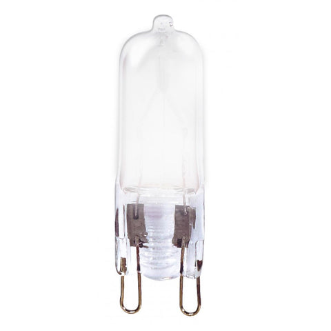 Satco S4358 40 Watt Halogen T4 Frosted 2000 Average rated hours 450 Lumens Double Loop base 120 Volt