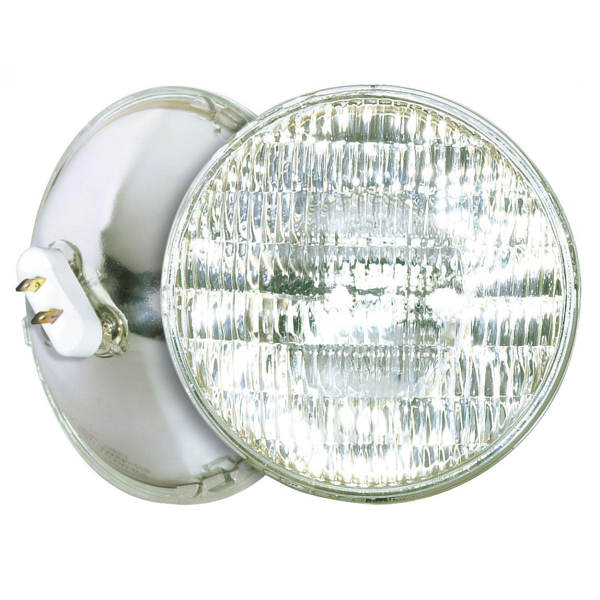 Satco S4673 1000PAR64Q/WFL 1000 Watt sealed beam PAR64 4000 Average rated hours Mogul End Prong base 120 Volt