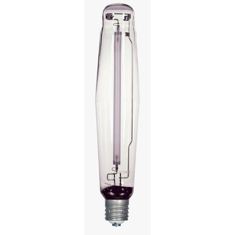 Satco S5906 LU1500/ET25/HO 1500 Watt High Pressure Sodium HID Mogul base ET25 Clear 20 CRI 2000K