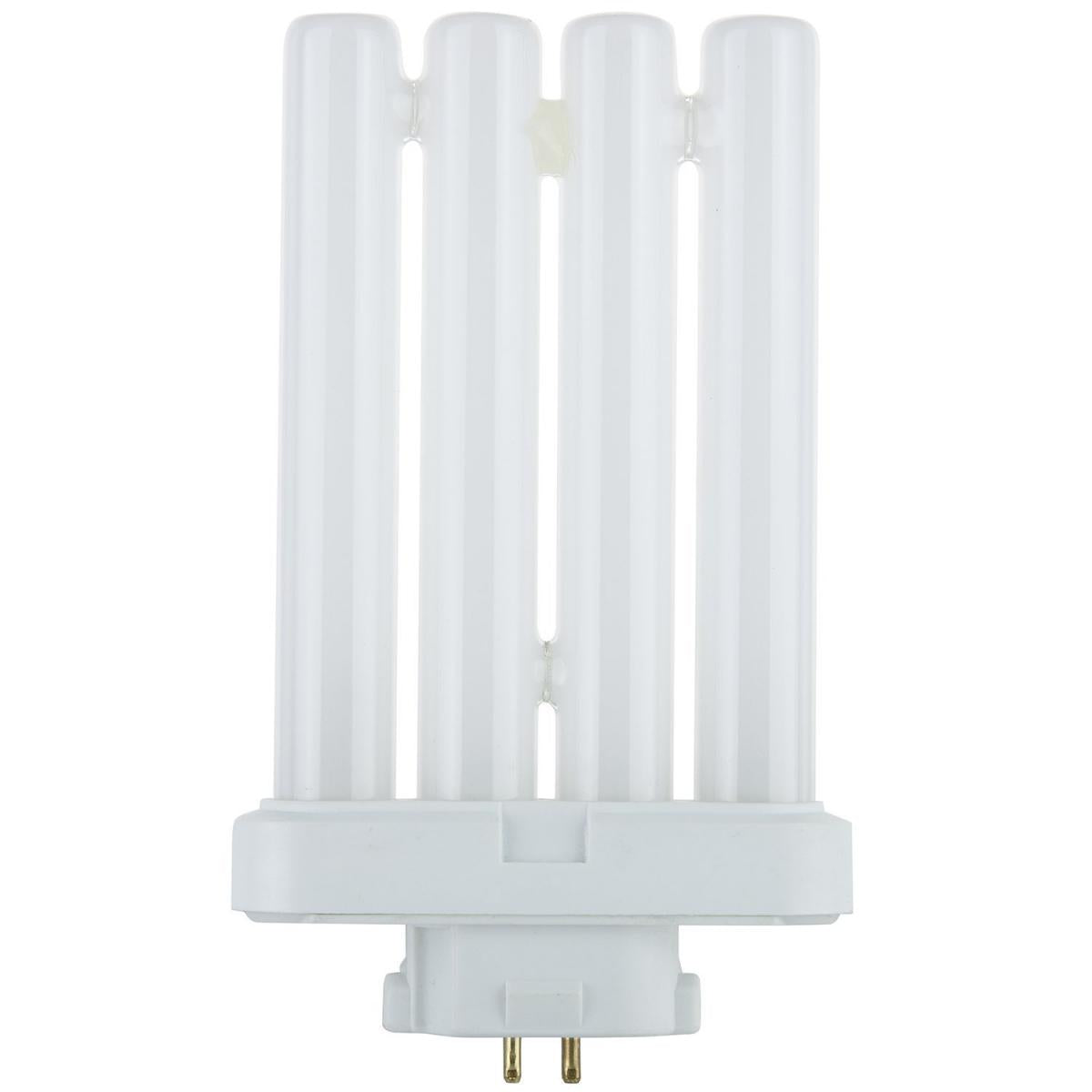 Satco S6385 FML27 27 Watt Quad Tube T4 Compact Fluorescent GX10q-4 base 6500K