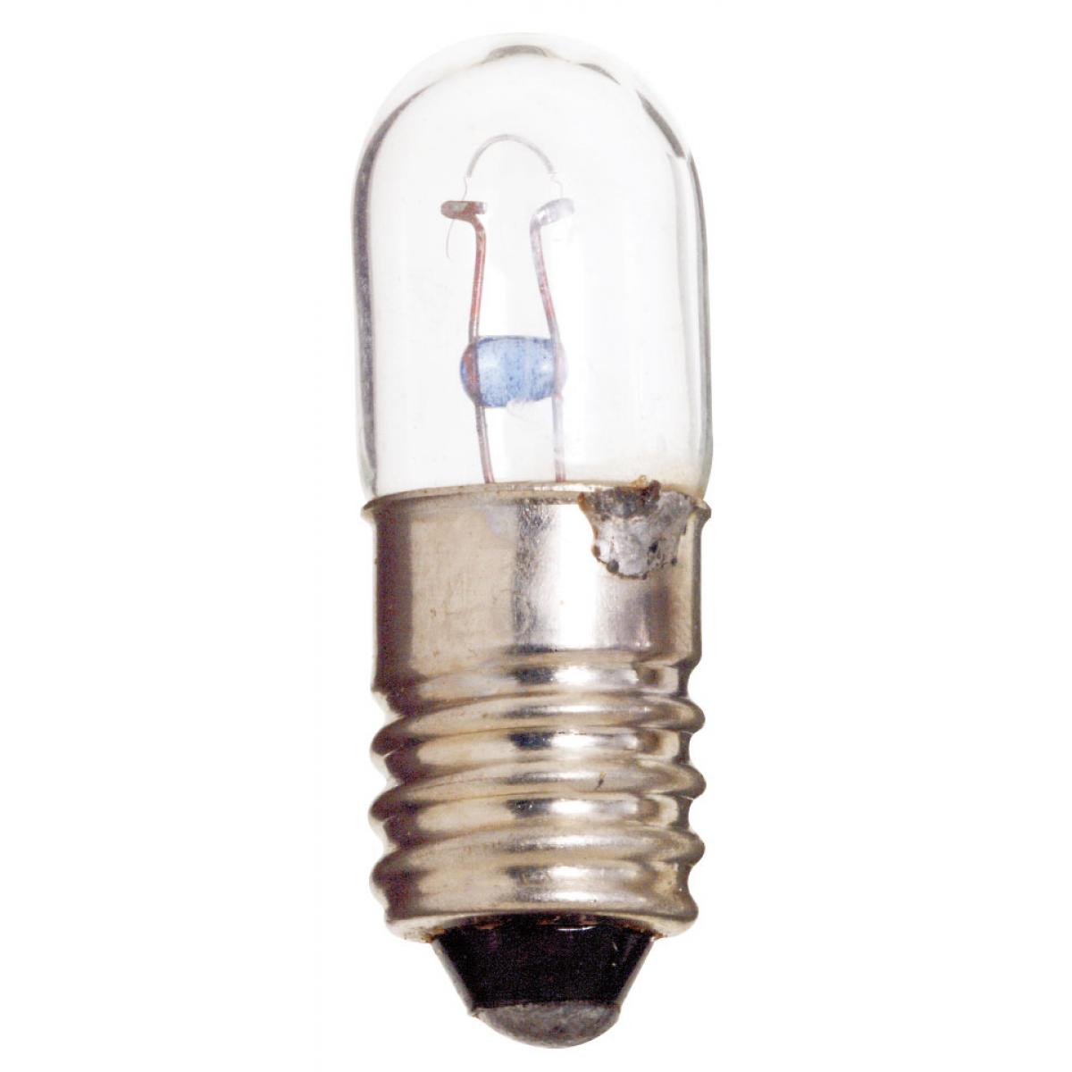 Satco S6909 41 1.25 Watt miniature T3 1/4 3000 Average rated hours Miniature Screw base 2.5 Volt