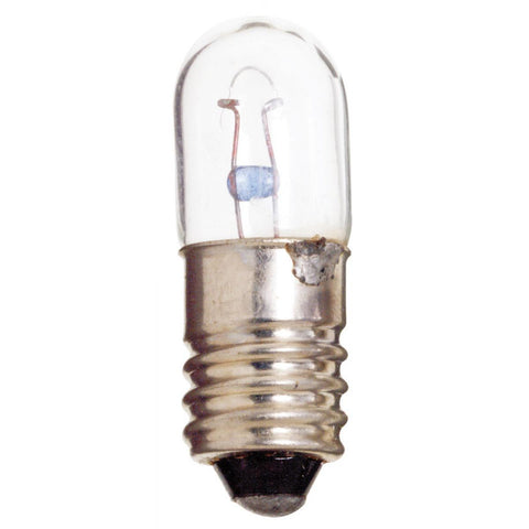 Satco S6909 41 1.25 Watt miniature T3 1/4 3000 Average rated hours Miniature Screw base 2.5 Volt