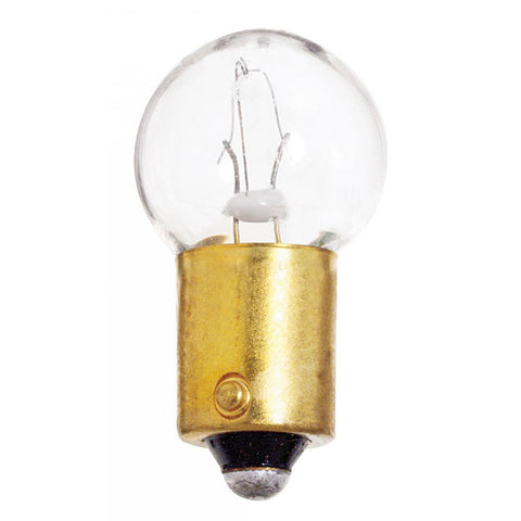 Satco S6946 63 4.41 Watt miniature G6 1000 Average rated hours Bayonet Single Contact Base 7 Volt