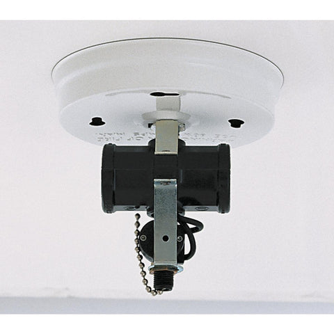 Satco S70-235 Twin Cluster Ceiling Holder With Pull Chain