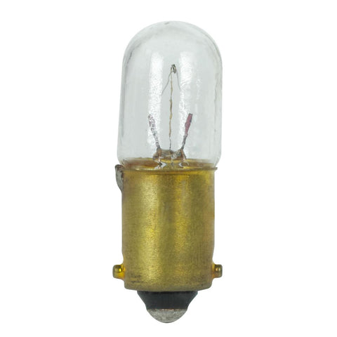 Satco S7062 1408 1.3 Watt miniature T3 1/4 250 Average rated hours Miniature Bayonet base 10 Volt
