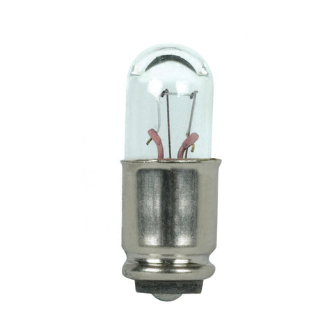 Satco S7128 386 1.12 Watt miniature T1 3/4 50000 Average rated hours Midget Grooved base 14 Volt