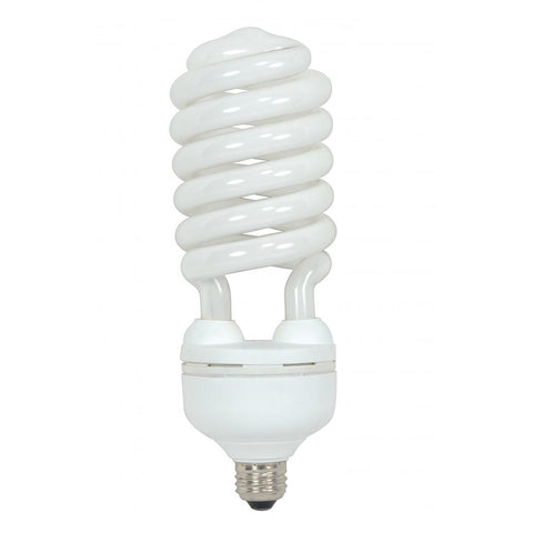 Satco S7338 55T5/E26/4100K/120V 55 Watt Hi-Pro Spiral Compact Fluorescent 4100K 82 CRI Medium base 120 Volt