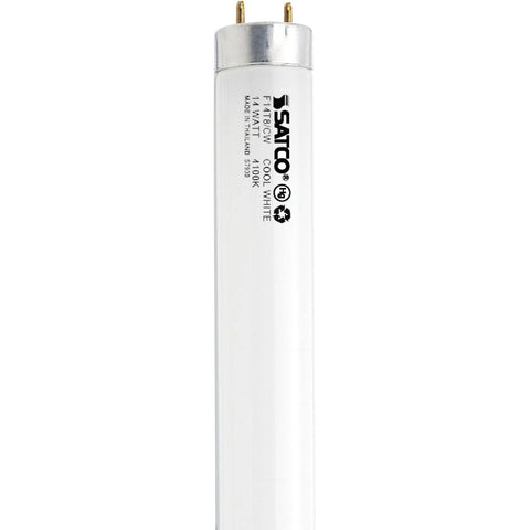Satco S7930 F14T8/CW 14 Watt 15 Inch Fluorescent T8 4100K