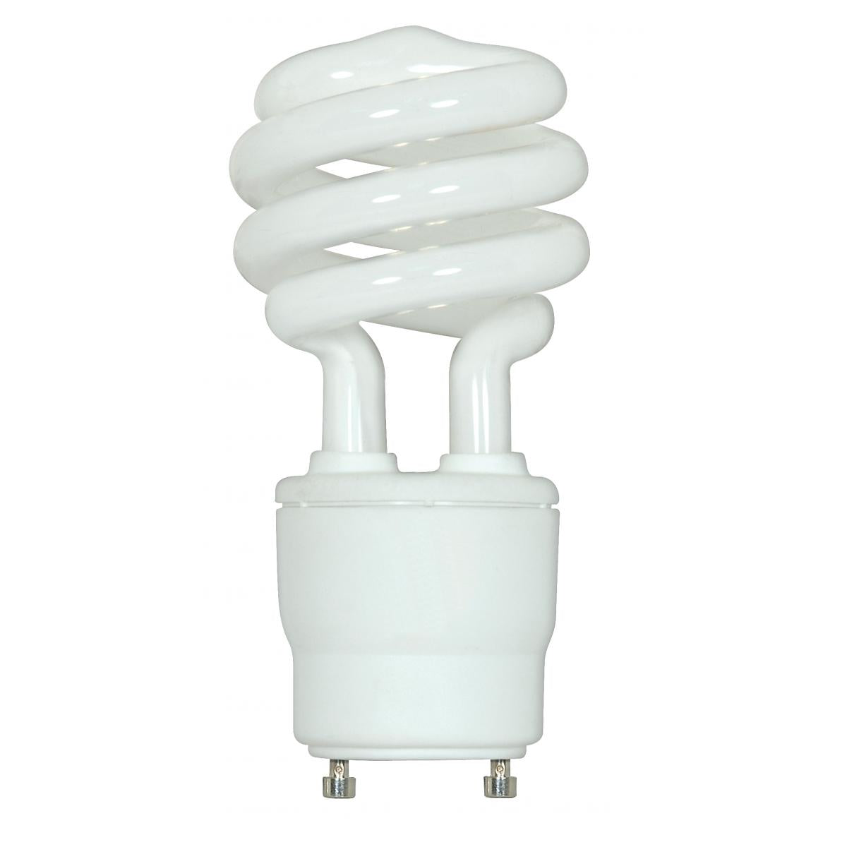 Replacement for Satco S8229 18T2/GU24/3500K/120V 18 Watt Spiral Compact Fluorescent 3500K 82 CRI GU24 base 120 Volt - NOW 2700K ONLY