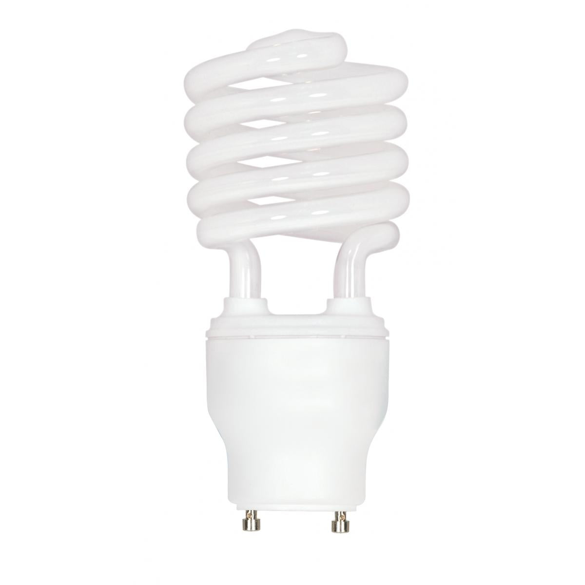 Satco S8232 23T2/GU24/3500K/120V 23 Watt Mini Spiral Compact Fluorescent 3500K 82 CRI GU24 base 120 Volt
