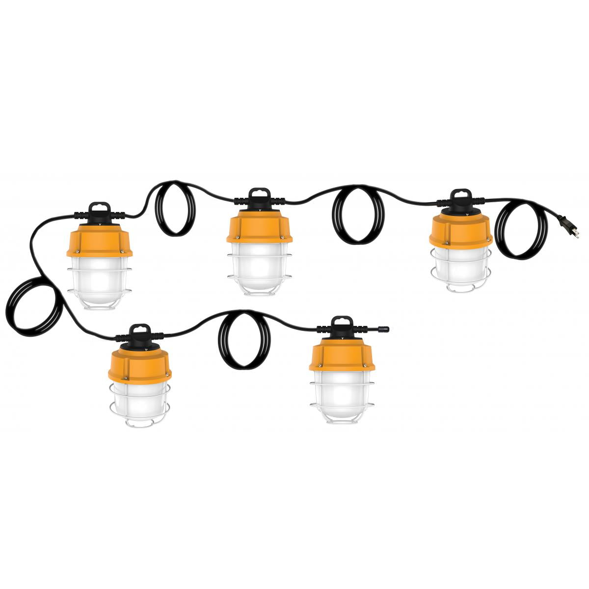 Replacement for Satco S8976 100W LED High lumen LED string light 5000K Integrated cord