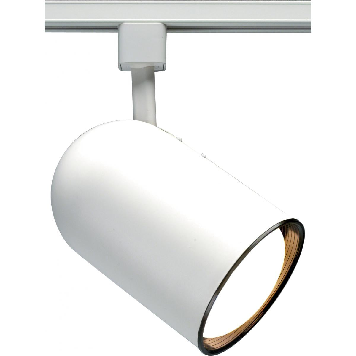 Satco TH210 1 Light - R30 - Track Head - Bullet Cylinder - White Finish