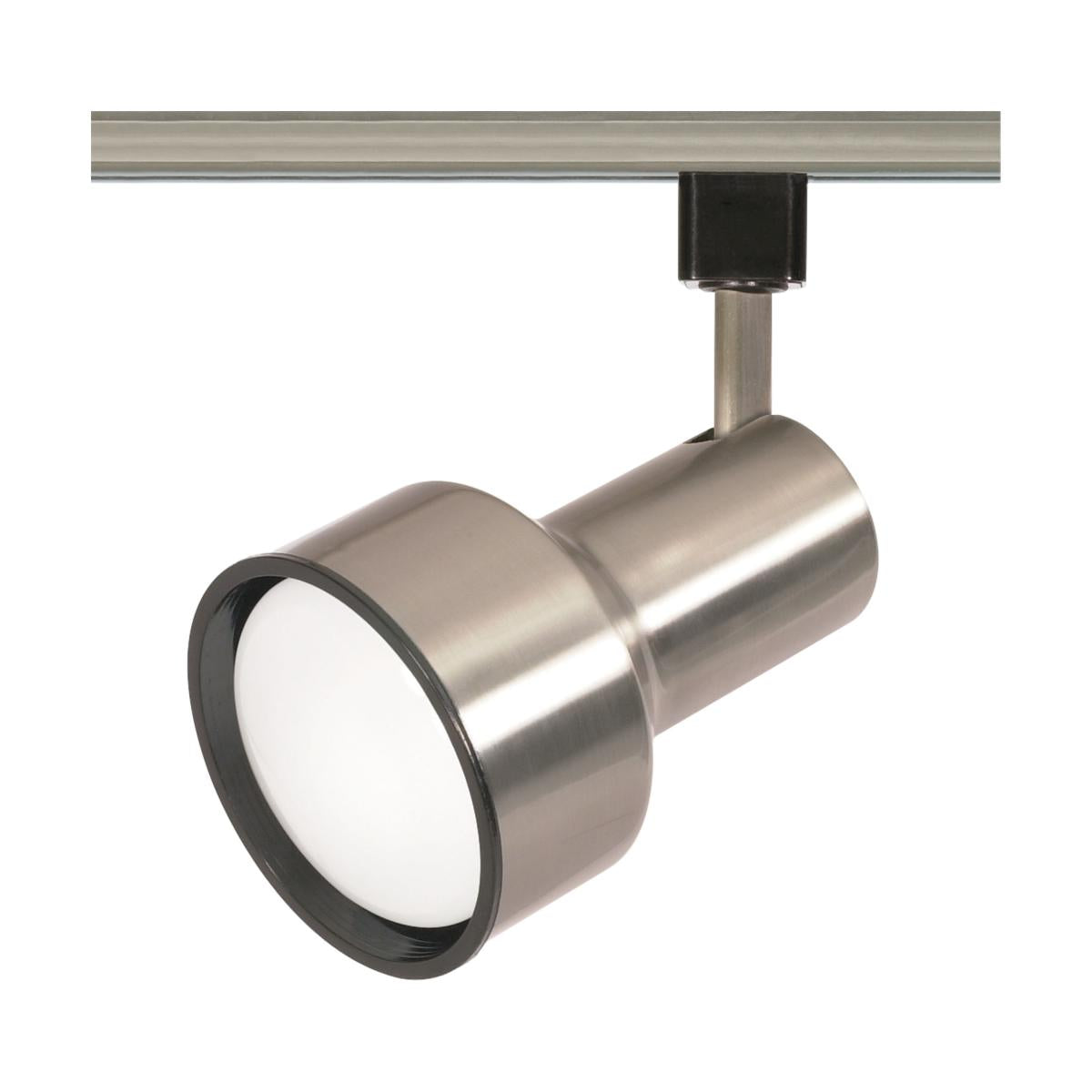 Satco TH304 1 Light - R30 - Track Head - Step Cylinder - Brushed Nickel Finish