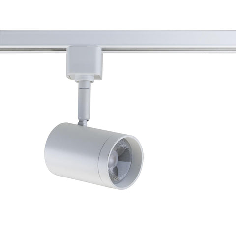 Satco TH473 1 Light - LED - 12W Track Head - Small Cylinder - White - 36 Deg. Beam