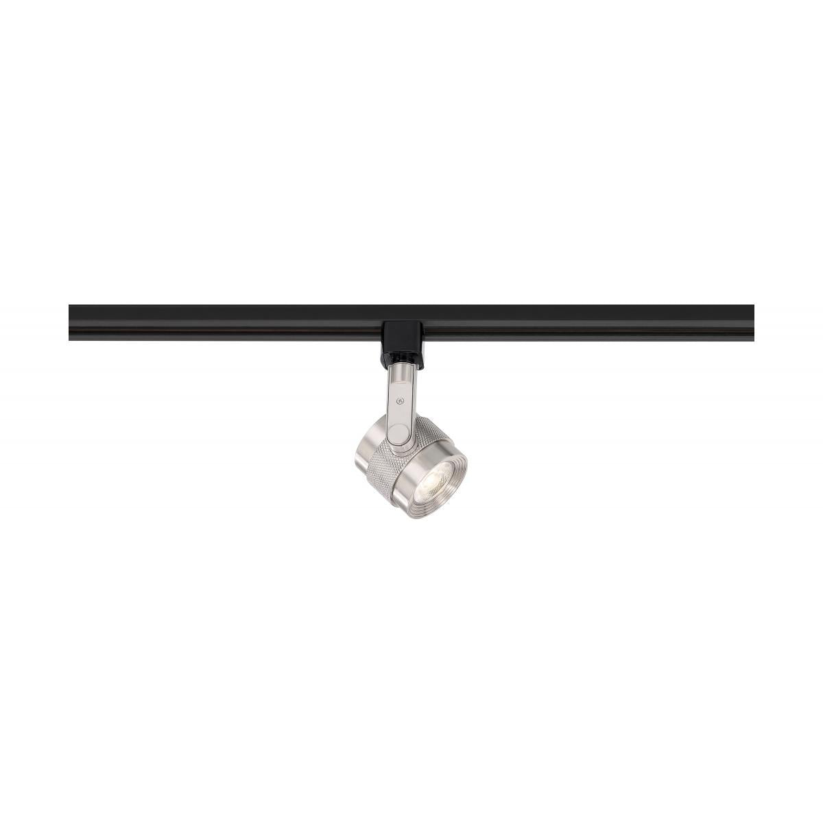 Satco TH498 LED 12 Watt Piston Track Head Brushed Nickel 24 deg. Beam Angle