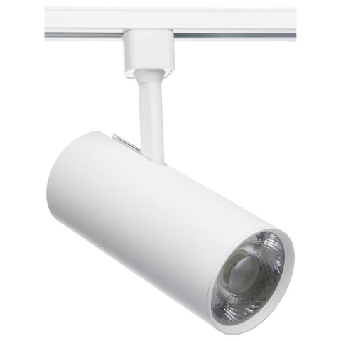 Satco TH623 30 Watt; LED Commercial Track Head; White; Cylinder; 36 Degree Beam Angle