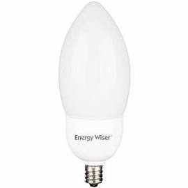 Bulbrite 513009 CF7/B11/CTF 7 Watt Decorative Torpedo Compact Fluorescent