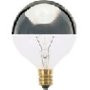 Bulbrite 712314 40G16HM 40 Watt, 120 Volt, G161/2 Half Chrome