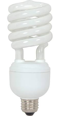 Satco S7331 32T4/E26/2700K/120V 32 watt Hi-Pro Spiral Compact Fluorescent 2700K