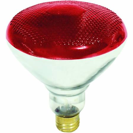 Feit 100PAR/R/1 PAR38 Incandescent Floodlight 100W Red