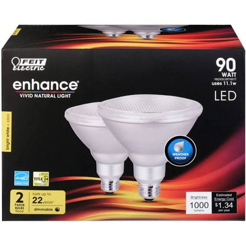 Feit PAR38DM/930CA/2 LED PAR38 Bulb - 2 Pack