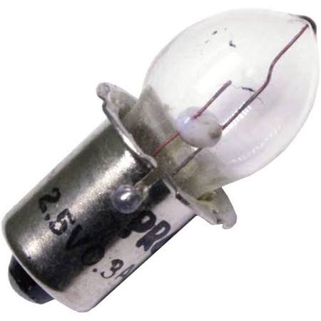 Eiko 40112 PR6 2.47V .3A B3-1/2 SC Miniature Flange Base