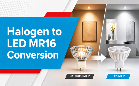 Halogen to LED MR16 Conversion