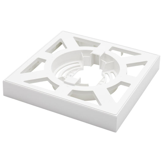 satco 25-1714 Blink Pro - Square Collar 7 Inch White Finish