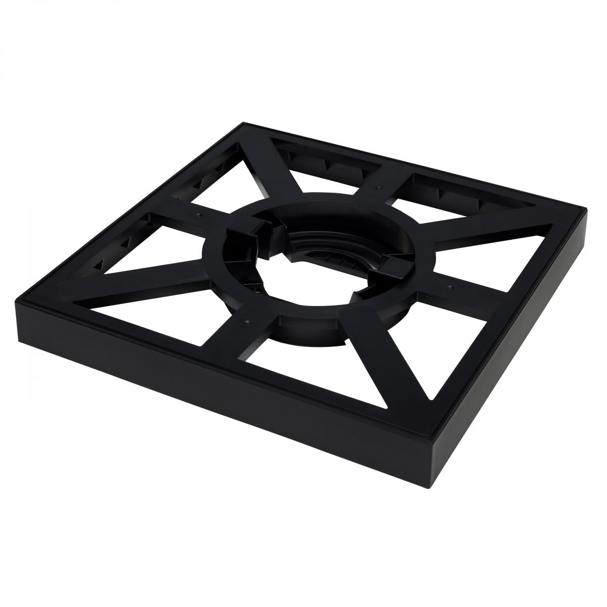 Satco 25-1725 Blink Pro - Square Collar 9 Inch Black Finish