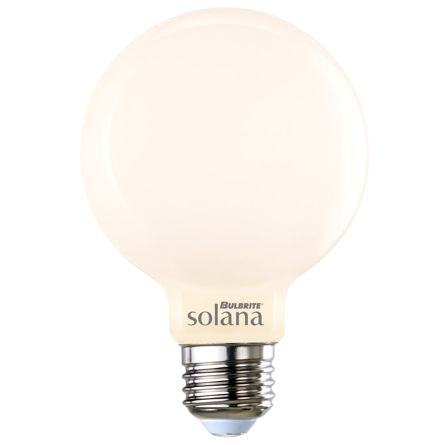 Bulbrite 293121 SL5WG25/90/W/MK/1P Smart LED Wifi Bulb 5.5W G25 90CRI White Light Milky 60W Equivalent