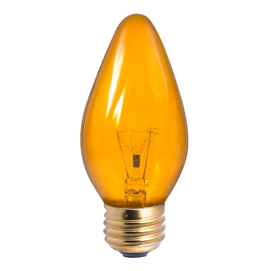Bulbrite 421240 40F15A 40W F15 Amber 130V