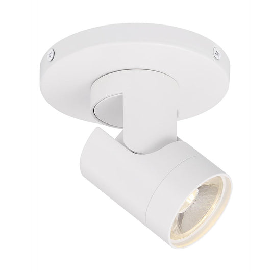 Satco 62-1106 12 Watt LED White Barrel Monopoint 3000K 36 deg. Beam Angle