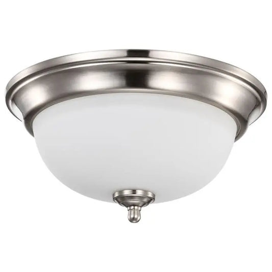 Satco 62-1560 LED 19W 13" FLUSH MOUNT 3000K Nickel