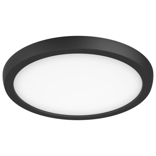 Satco 62-1721 Blink Pro - 13W 9in LED Fixture CCT Selectable Round Shape Black Finish 120V