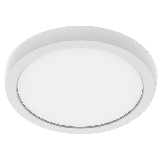 Satco 62-1910 Blink Performer - 10 Watt LED 7 Inch Round Fixture White Finish 5 CCT Selectable