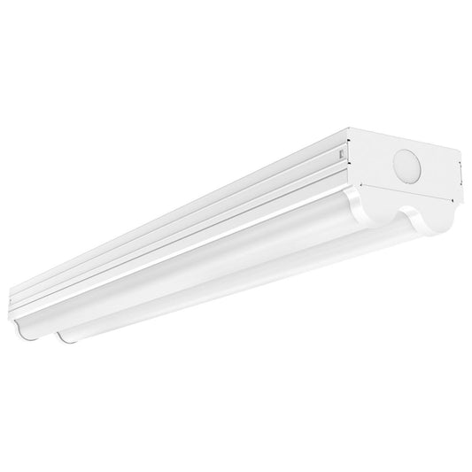 Satco 65-1070 2 foot 20 watt LED Double Light Strip Fixture 2200 lumens 4000K 120-277V
