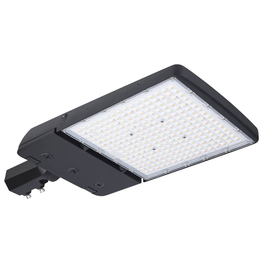 Satco 65-1525 LED Area Light  150/120W/100W Wattage Selectable  3K/4K/5K CCT Selectable  Beam Angle Selectable  Bronze  120-277 Volt