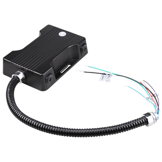 Satco 65-622 Add on Emergency Backup Battery for LED Round Canopy Light Fixtures 15 Watt 90 min. Run Time Black Finish