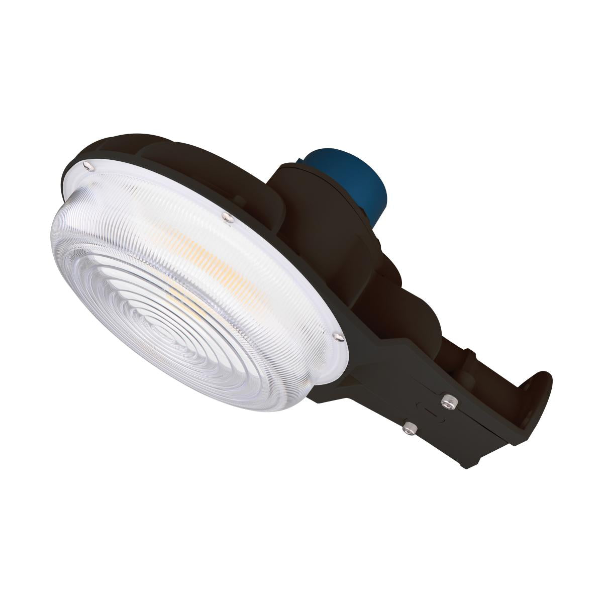 Satco 65-686 60 Watt LED Area Light with Photocell CCT Selectable and Dimmable Bronze Finish 120-277 Volts Ultra Bright Lumens
