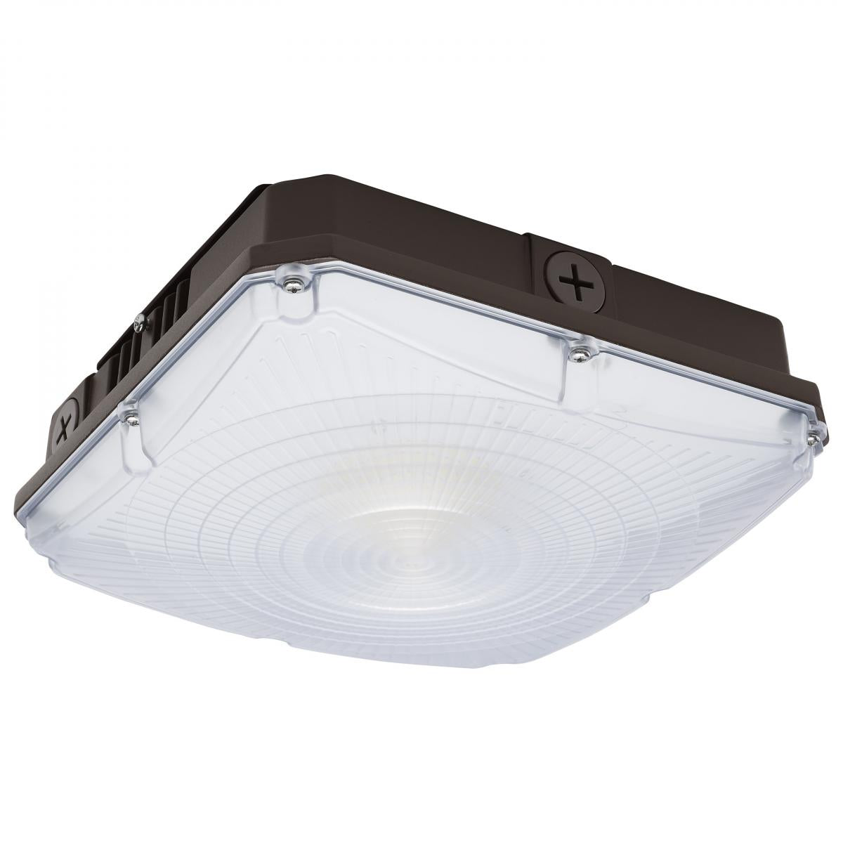Satco 65-981 10 Inch LED Field Selectable Canopy Fixture 45/60/70 Watts 3K/4K/5K CCT