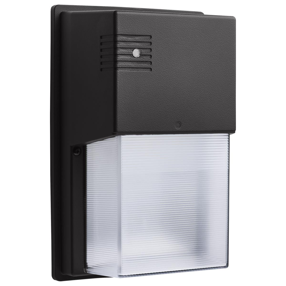Satco 65-985 LED ENTRYWAY WALL PACK LED Entryway Wall Pack; 10/15/20 Wattage Selectable; 30K/40K/50K CCT Selectable; Black Finish