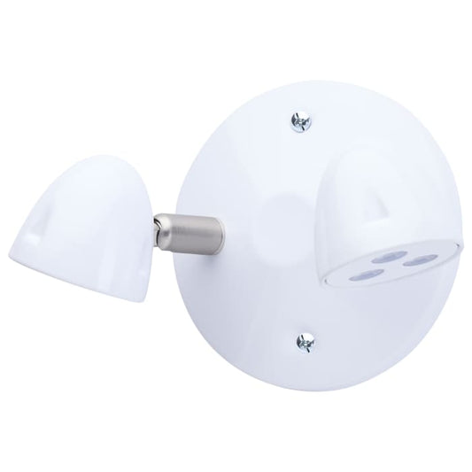 Satco 67-396 Remote Emergency Light Chicago Approved White Housing Dual Head 6 Vdc 3.0 W