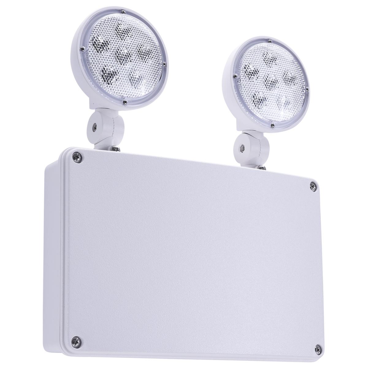 Satco 67-581 EM LIGHT-CAN-WET LT Emergency Light; 120-347V; 2HR Backup; Universal Mounting; Wet Location; Low Temperature