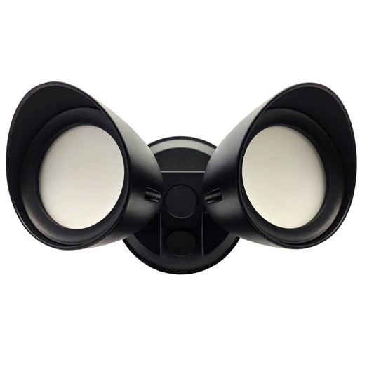 Bulbrite 773701 LED24SEC/2RHBL/40K 24W SECURITY LIGHT 4000K ALUMINUM BLACK