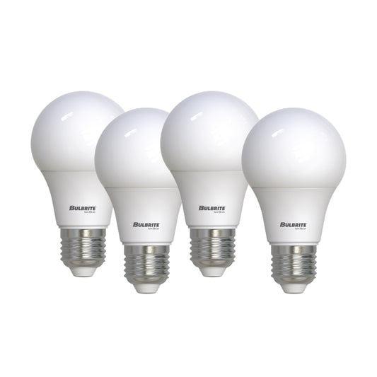 Bulbrite 774247 LED8A19/B60W/827/4P 8.5W A19 E26 120V 2700K - 4 PACK