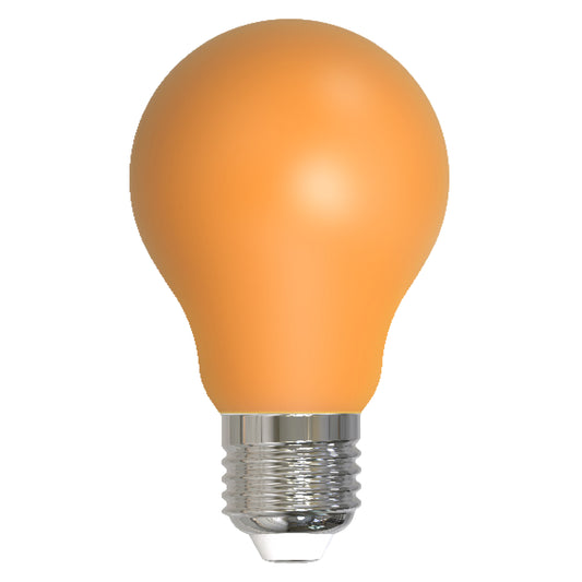 Bulbrite 776106 LED4A19/AMB/FIL/D 4.5W A19 E26 120V Colored AMBER