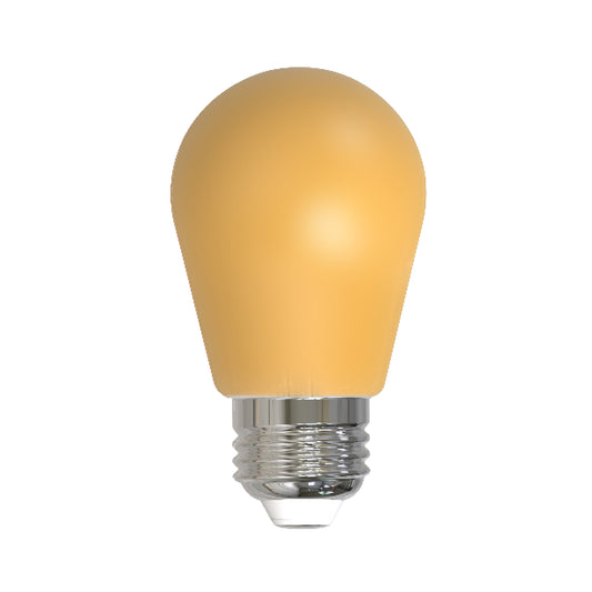Bulbrite 776152 LED2S14/YLW/FIL/D 2.5W S14 E26 120V Colored YELLOW