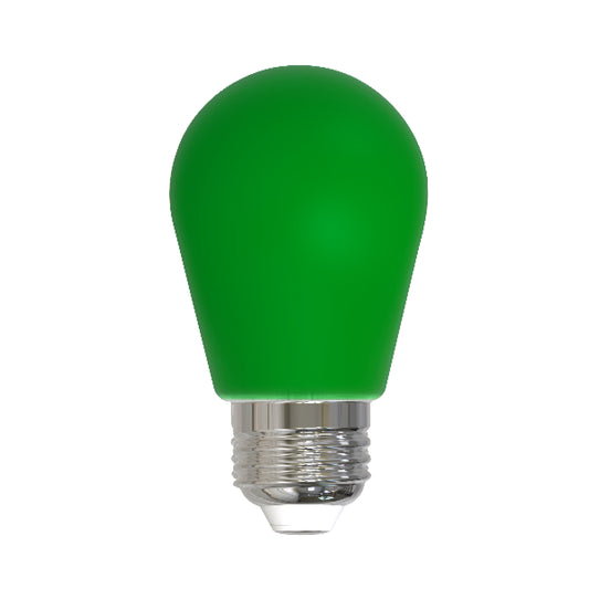 Bulbrite 776153 LED2S14/GRN/FIL/D 2.5W S14 E26 120V Colored GREEN